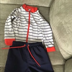 2-piece swim set from SwimZip